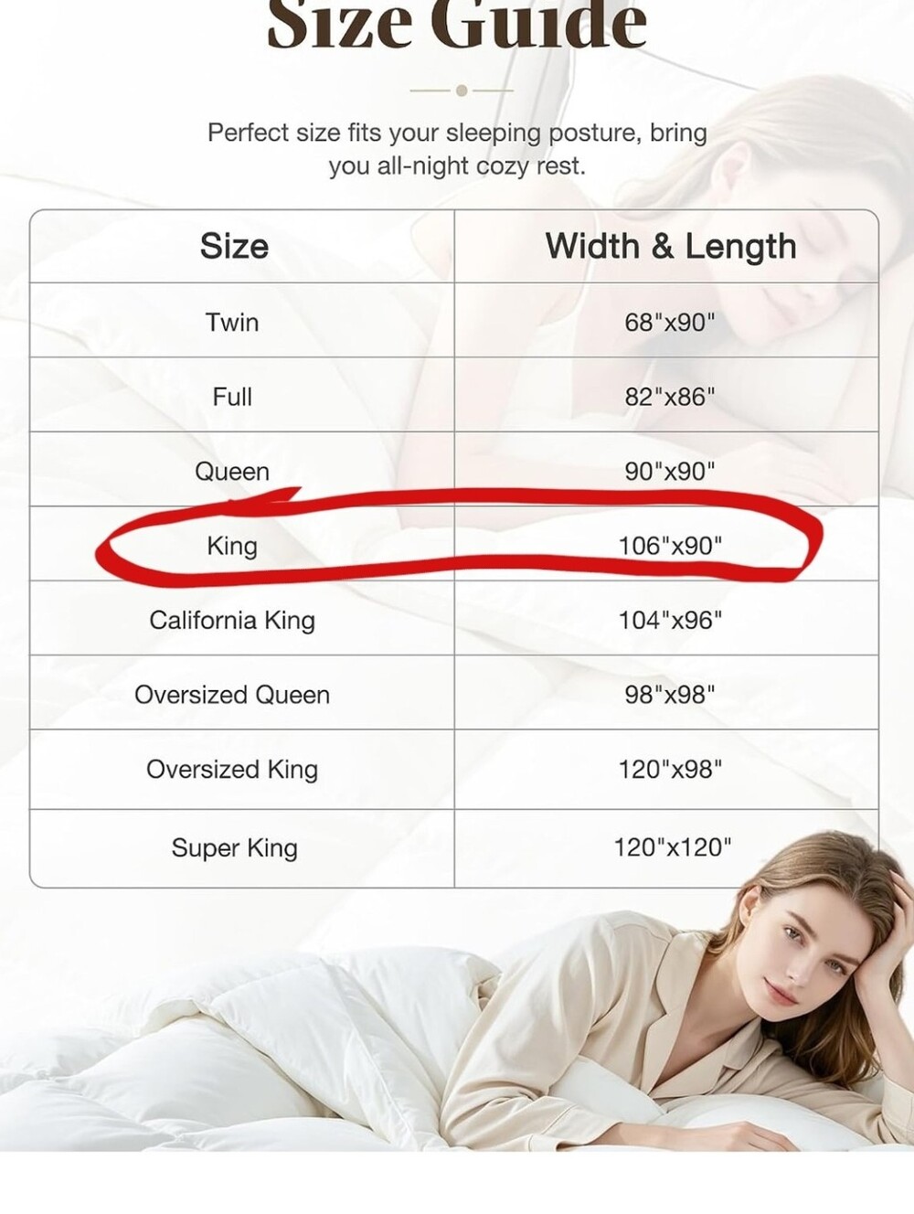 NWT Goose Down Hotel Duvet Comforter King Size Organic Cotton Cover Kusnug - Picture 7 of 8